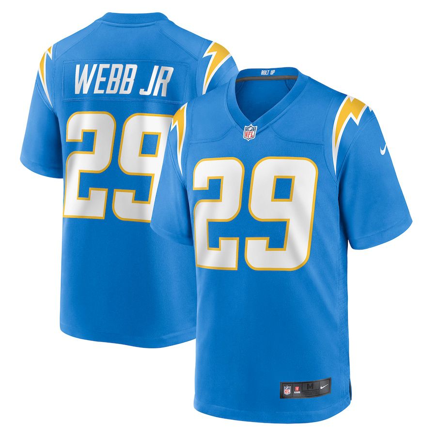 Men Los Angeles Chargers 29 Mark Webb Jr Nike Powder Blue Game NFL Jersey